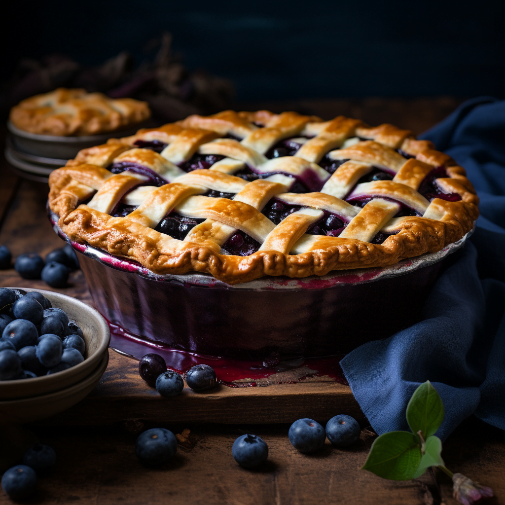 blueberry pie